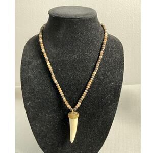 Beaded Dentalium‎ Necklace